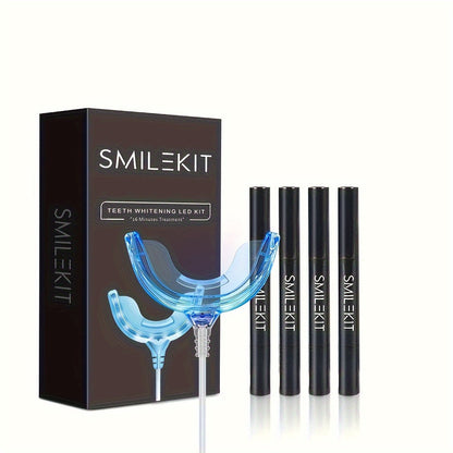 16 LED Teeth Whitening Kit with gel pens and USB light.